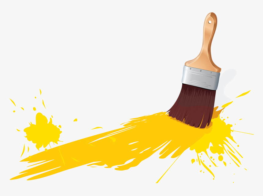 Brush And Paint Png, Transparent Png