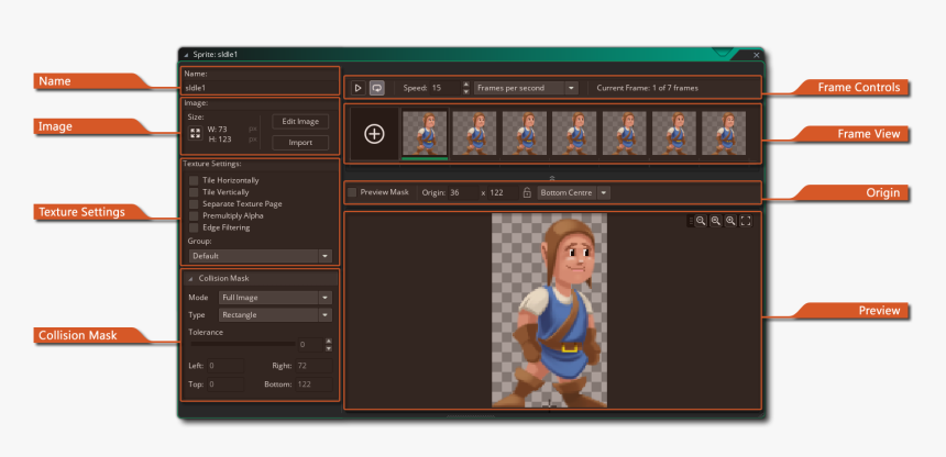 Gamemaker 2 Sprites, HD Png Download