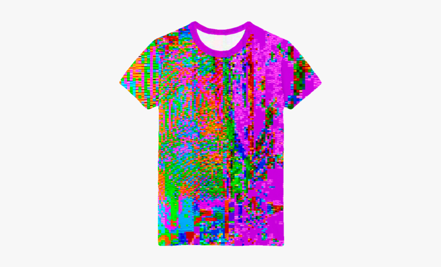 Vaporwave Full Print Shirt, HD Png Download