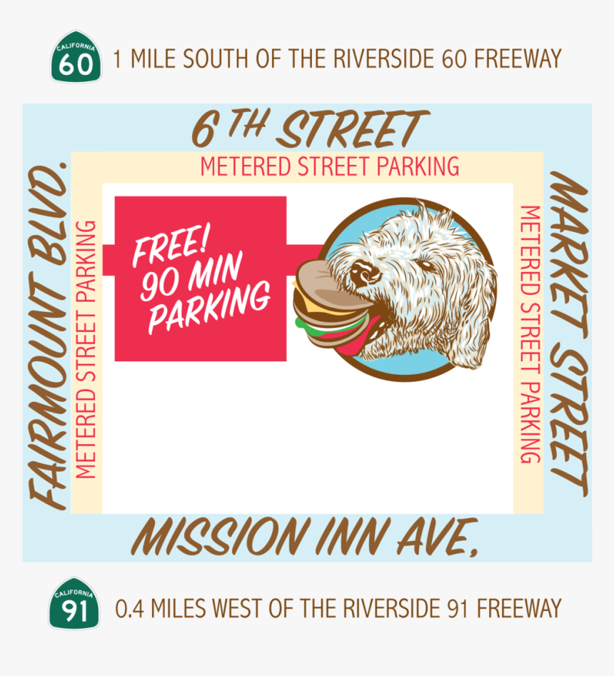 Illustrated Map Showing The Location Of The Monty’s - Graphic Design, HD Png Download