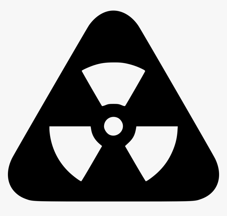 Radiation Toxic Hazard Biohazard Warning - Atomic Hazard, HD Png Download