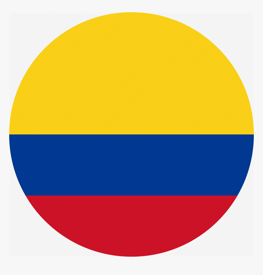 Clip Art Colombia Flag Png - Colombia Flag Icon, Transparent Png
