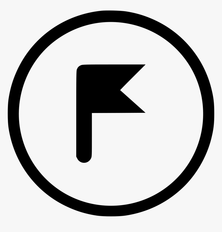 Round Flag Pointer Point Position - Diga Não A Dilma, HD Png Download