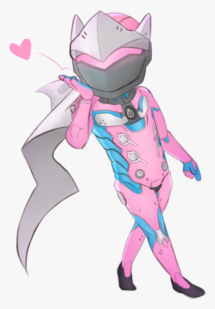 Chibi Genji For @ Pandorraheart On Twitter This Was - Cartoon, HD Png Download