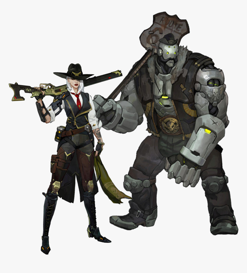 Overwatch Ashe Concept Skins, HD Png Download
