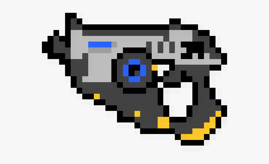 Tracer Gun Pixel Art, HD Png Download