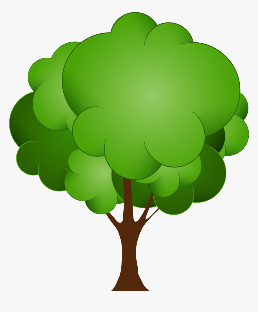 Tree With Roots Vector Png - Tree Png Clip Art, Transparent Png