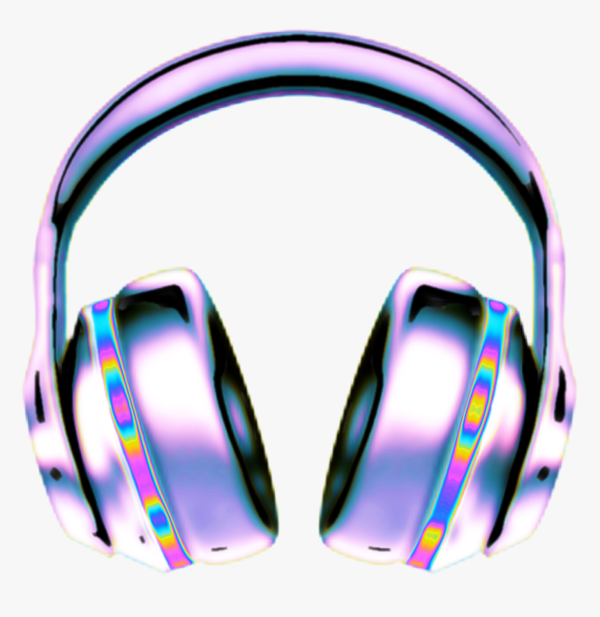 Vaporwave Headphones Png, Transparent Png