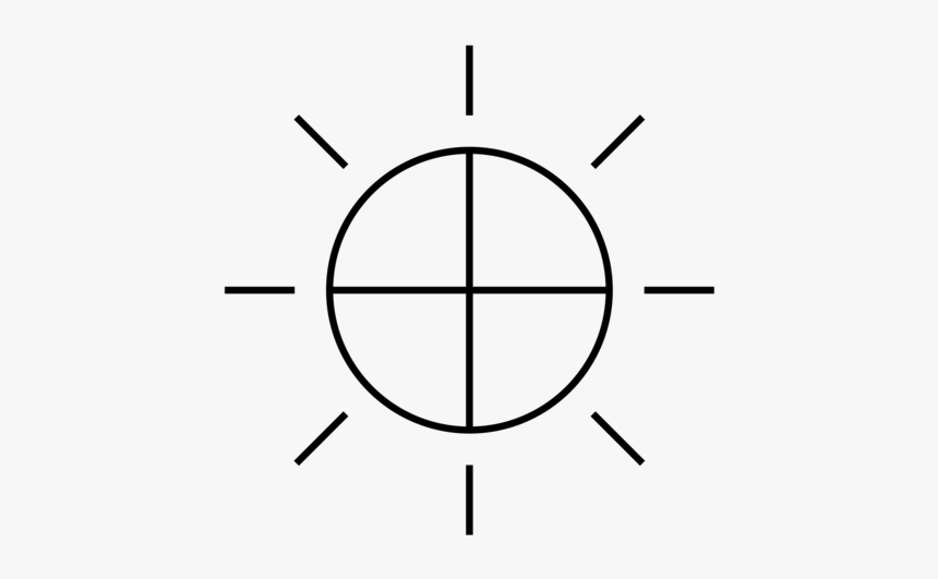 Angle,symmetry,area - Ancient Symbol For Control, HD Png Download