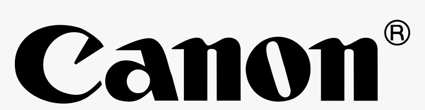 Canon Logo Black Png, Transparent Png