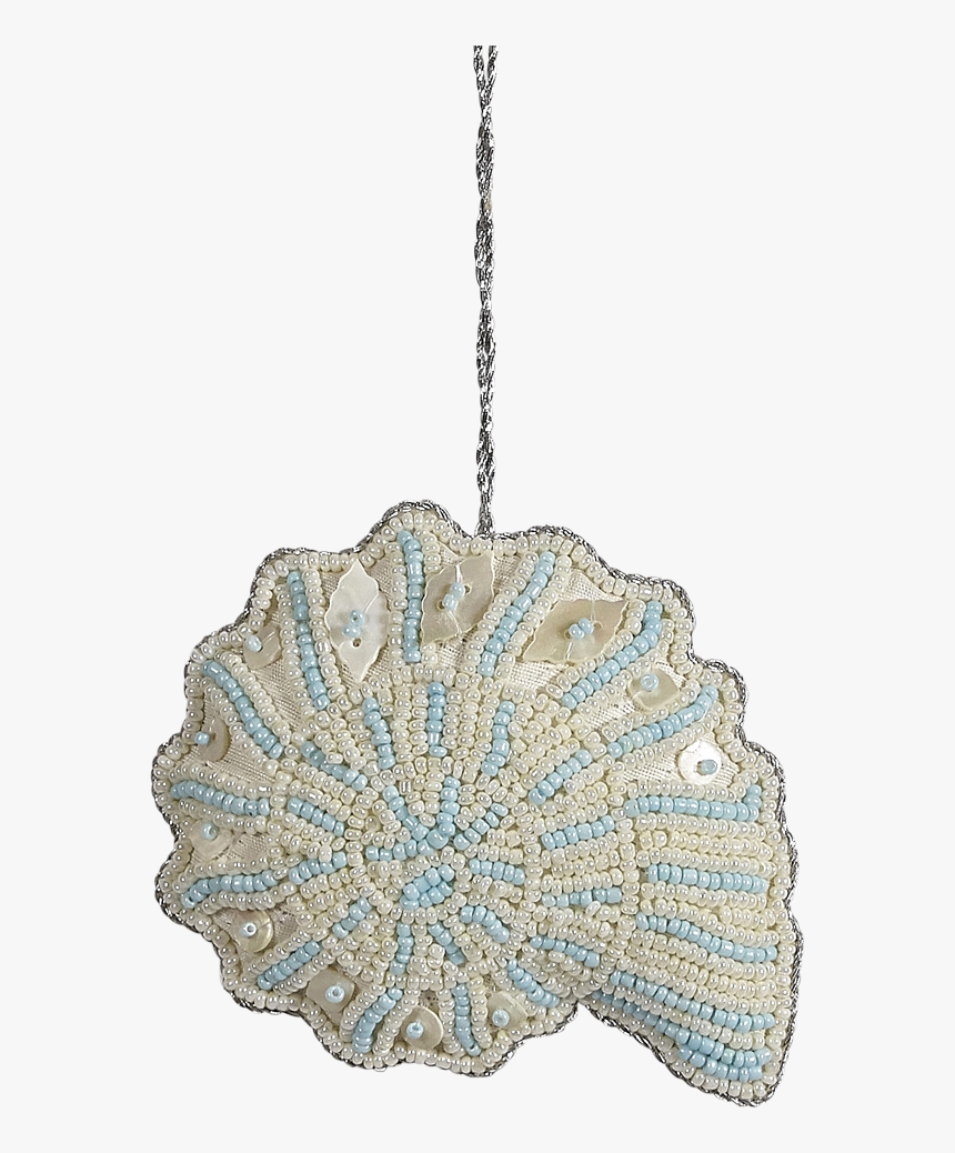 Nautilus Blue Mop & Bead Ornament - Lamp, HD Png Download