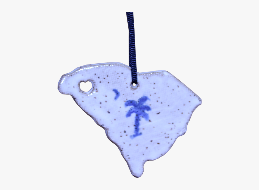 South Carolina Blue & White Palmetto Ornament - Rays And Skates, HD Png Download