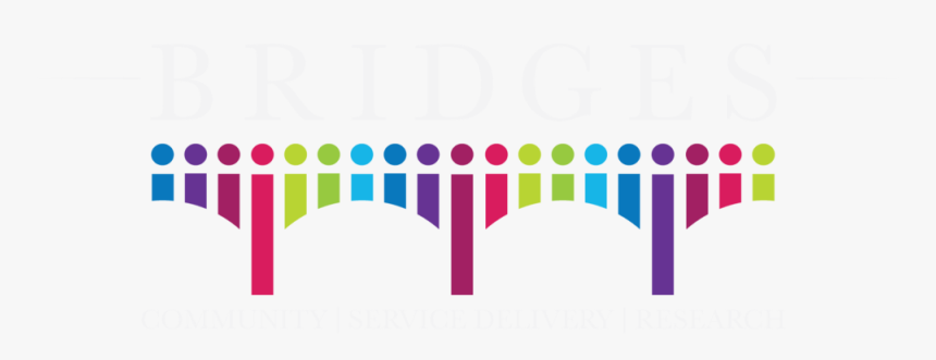 Bridges Logo - Color - Wtagline-whitish, HD Png Download