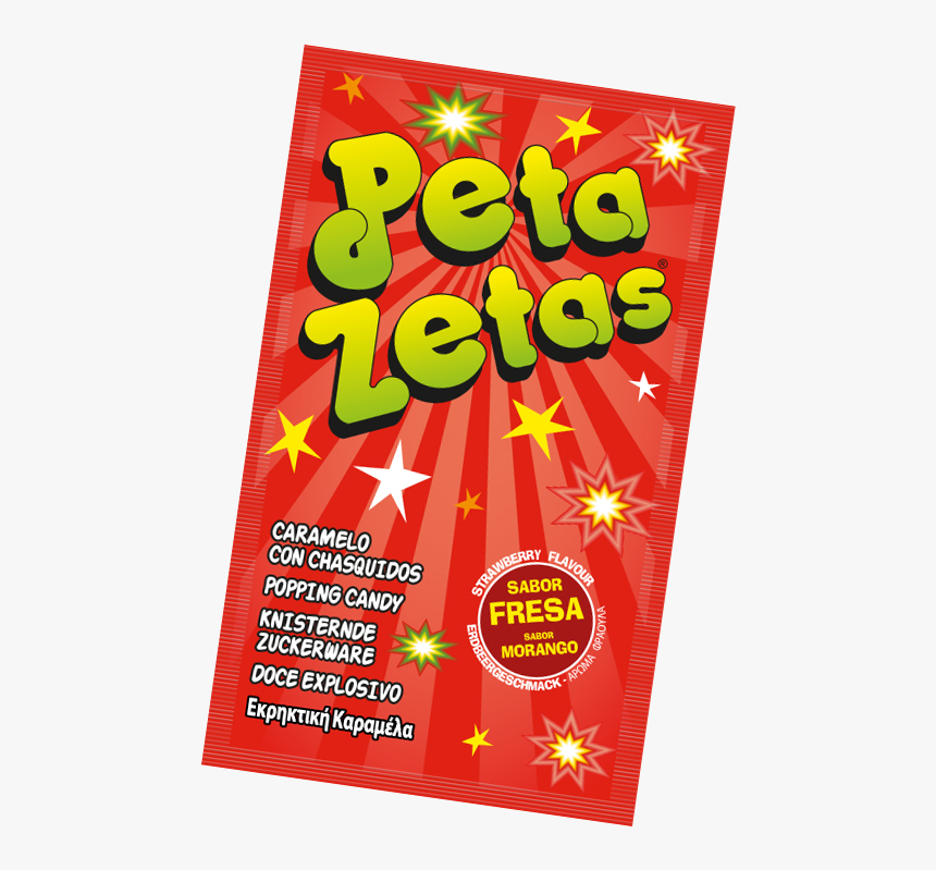 Peta Zetas Sabor Fresa - Snack, HD Png Download