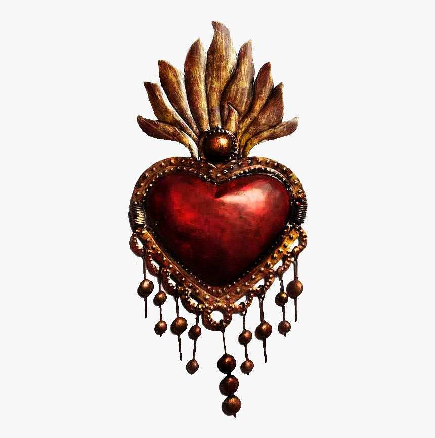 Heart Mexican Sacred Heart, HD Png Download