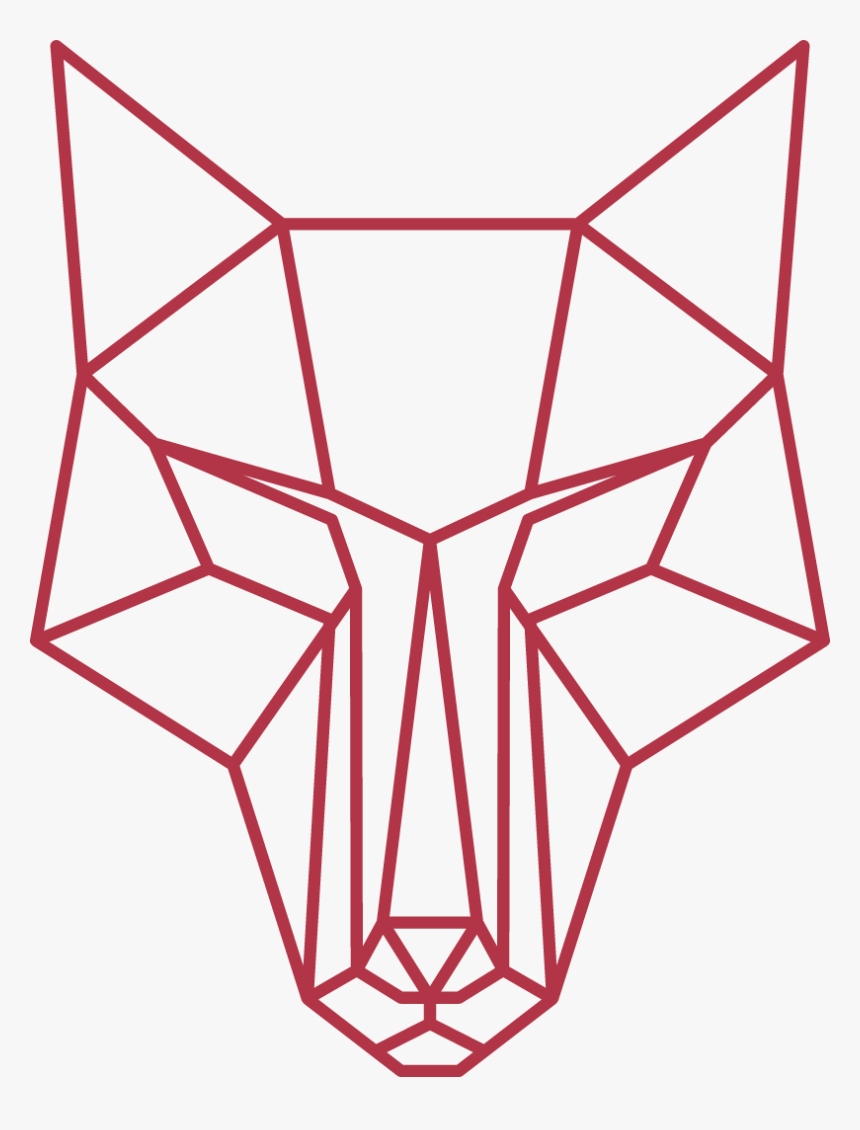 Red Wolf Transparent Clipart , Png Download - Lobo Imagen Para Dibujar, Png Download