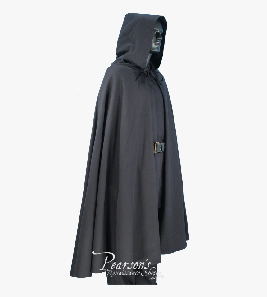 Medieval Hooded Cape Renaissance - Cloak, HD Png Download