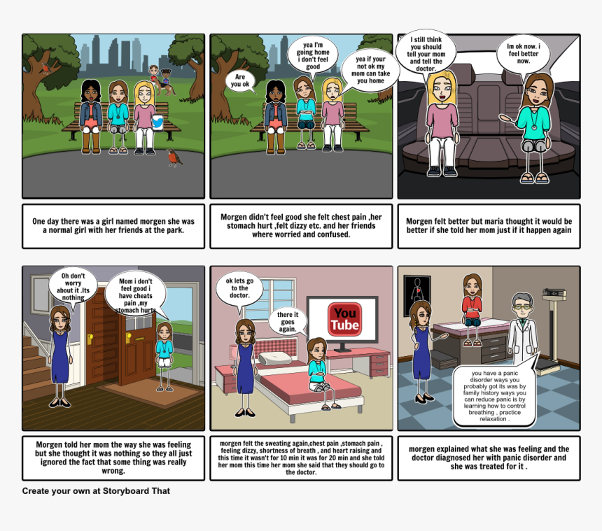 Panic Storyboard, HD Png Download