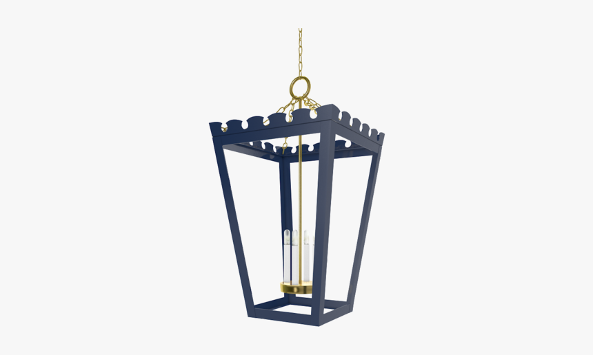 Newport Lantern Brass - Ceiling Fixture, HD Png Download