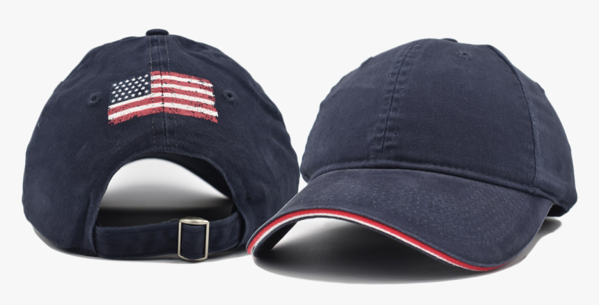 Navy/red/white - Baseball Cap, HD Png Download