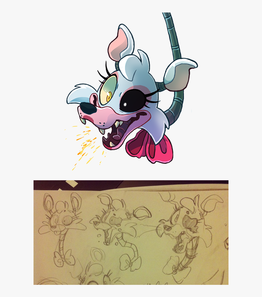 Mangle - Mangle Fnaf Art, HD Png Download
