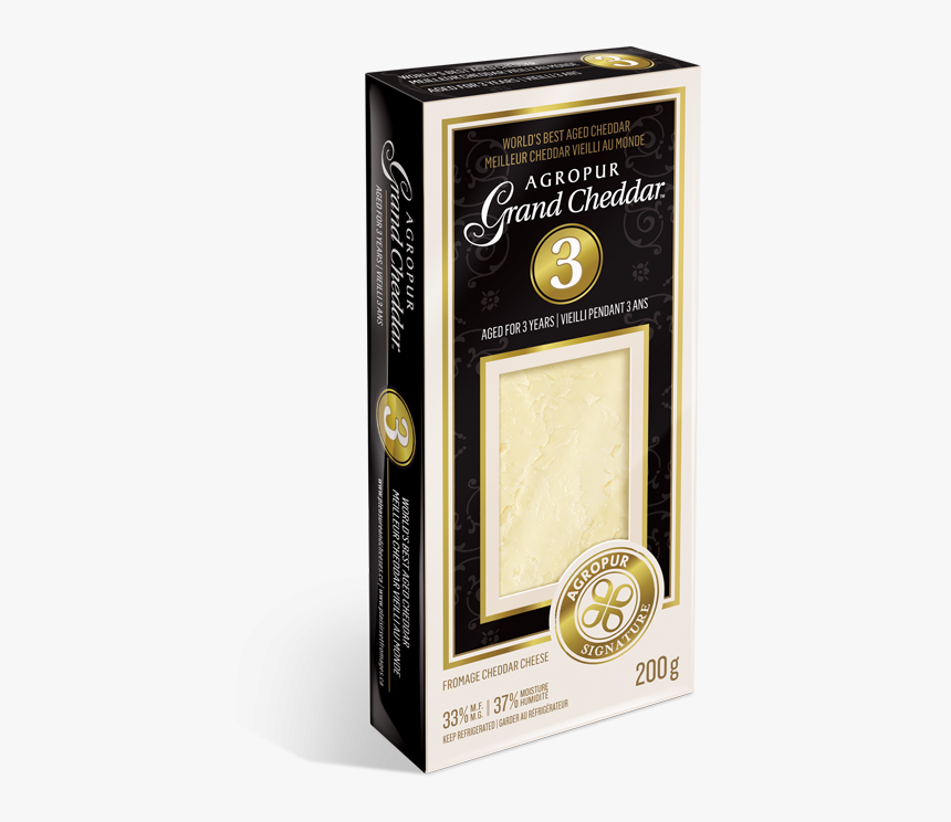 Grand Cheddar Agropur Gram, HD Png Download