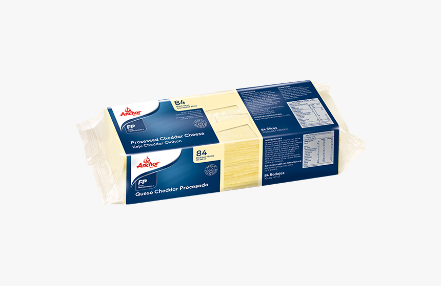 Anchor Processed Cheddar Cheese, HD Png Download
