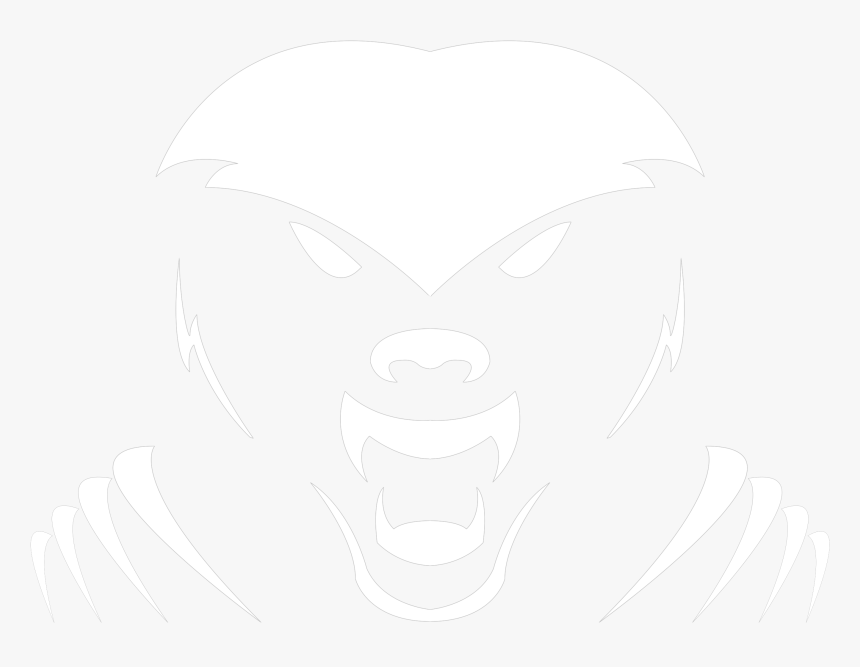 Honey Badger Face Silhouette, HD Png Download