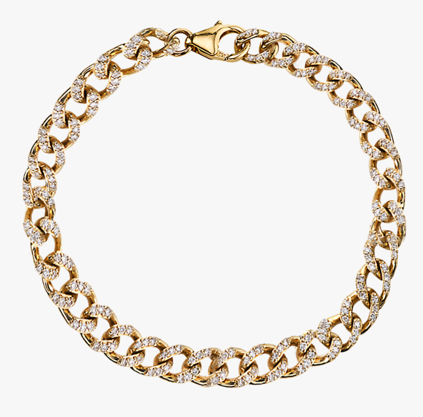 Perfect Diamond Curb Link Bracelet - Buy Padlock Bracelet Clasp, HD Png Download