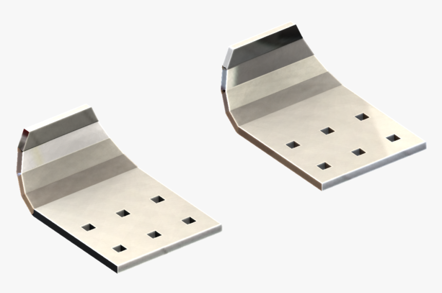 Concord Road Equipment Silver Curb Shoes - Wood, HD Png Download