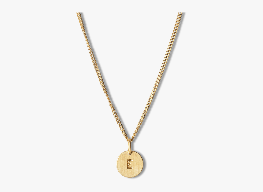 Combination Of A Curb Chain And 1 Lovetag 
 Title Combination - Necklace, HD Png Download