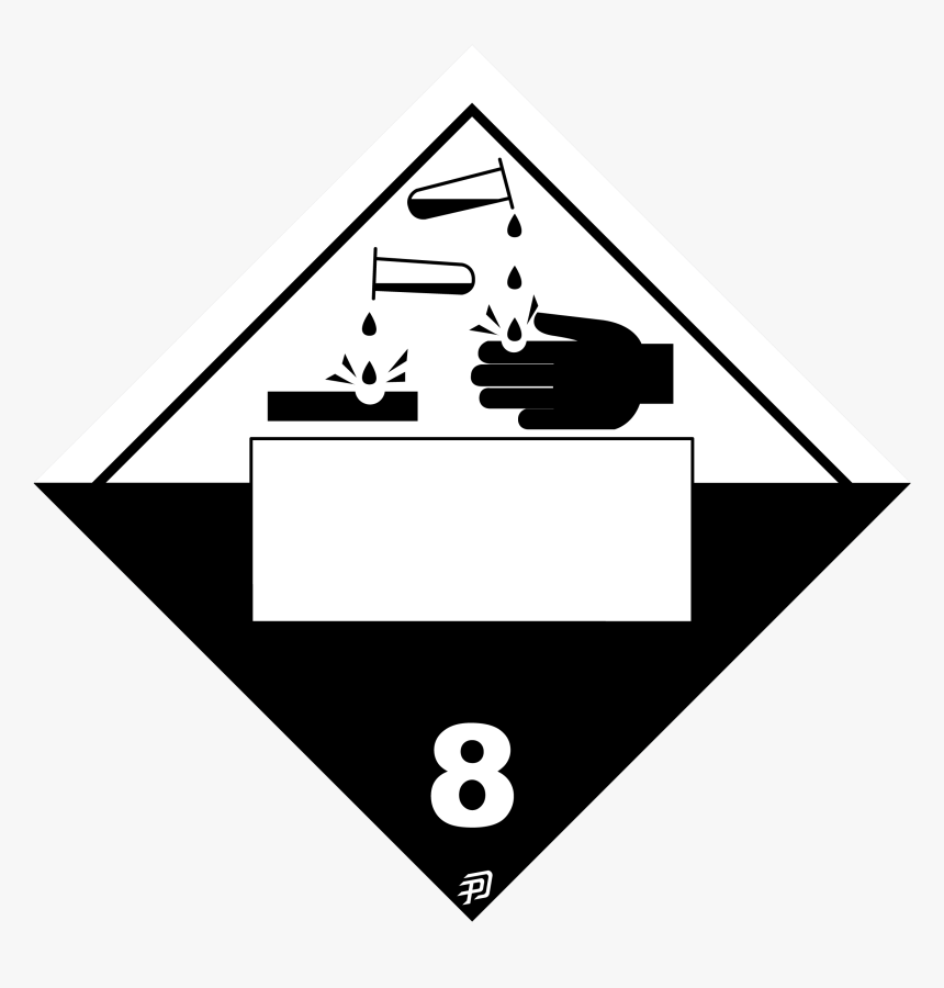 Corrosive 8 Png , Png Download - Rombos De Seguridad 8, Transparent Png