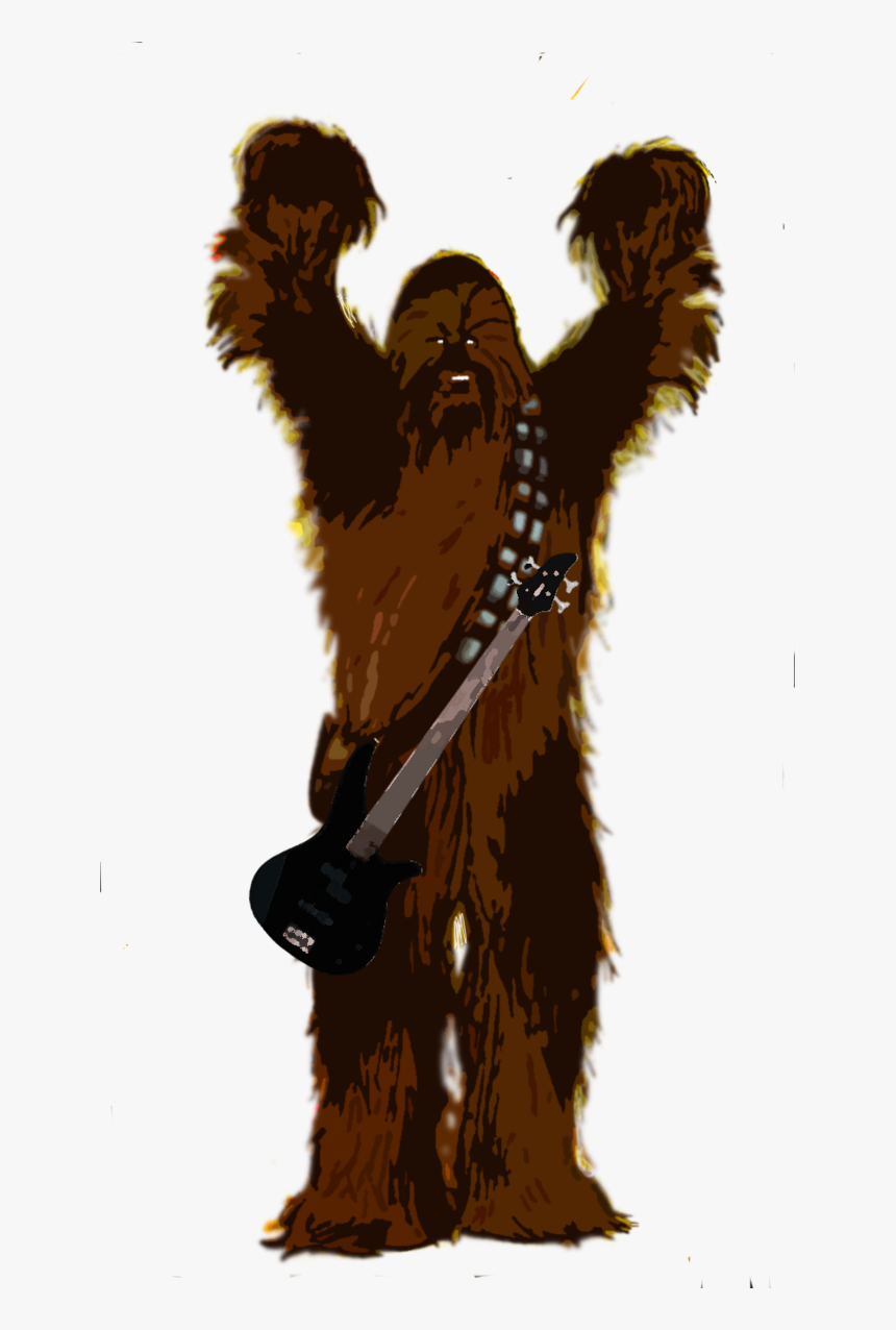 Wookie Png 4 » Png Image - Bass Player Chewbacca, Transparent Png