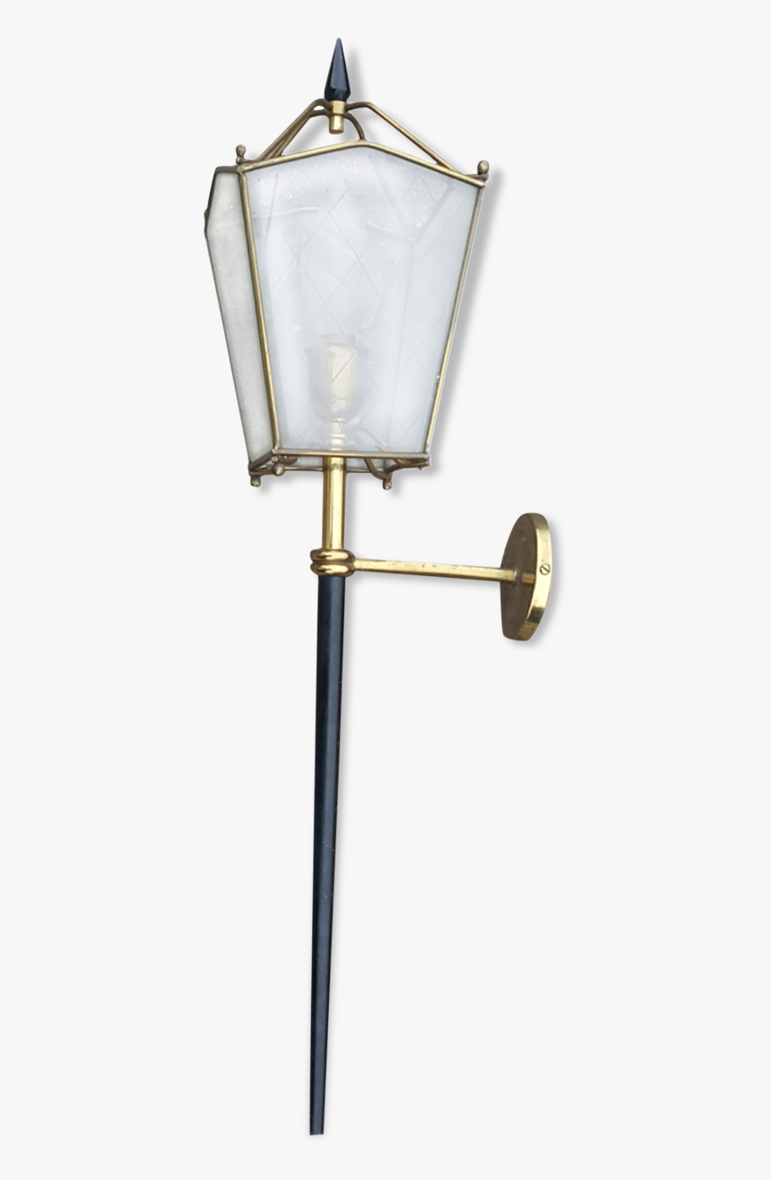 Wall Torch, Lantern, Vintage, 50s 
 Src Https - Lamp, HD Png Download