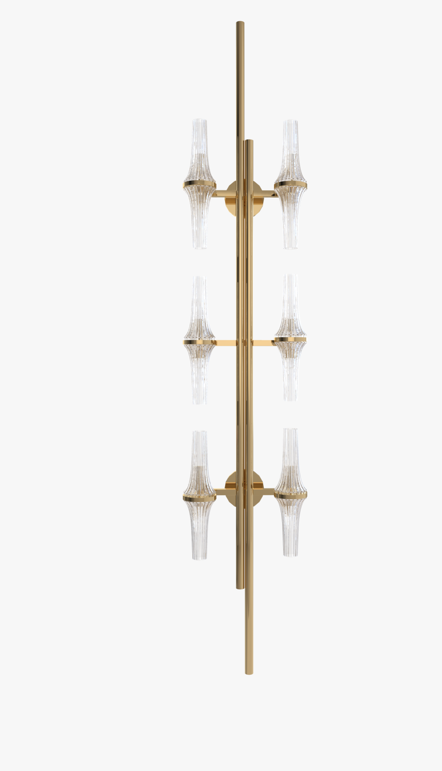 Delicate Yet Luminous Sirius Torch Wall Is Made From - Shelf, HD Png Download
