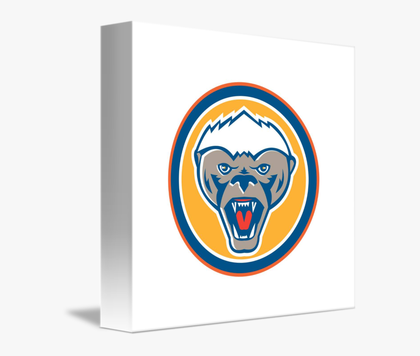 Honey Badger Mascot - Honey Badger, HD Png Download