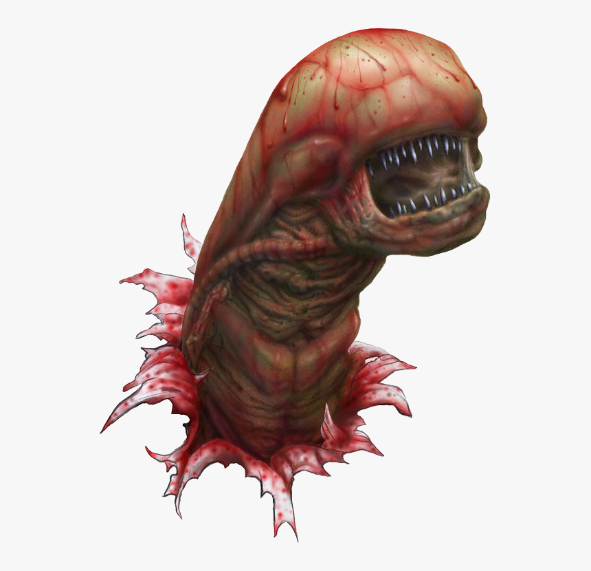 Transparent Facehugger Png - Chestburster Transparent Background, Png Download