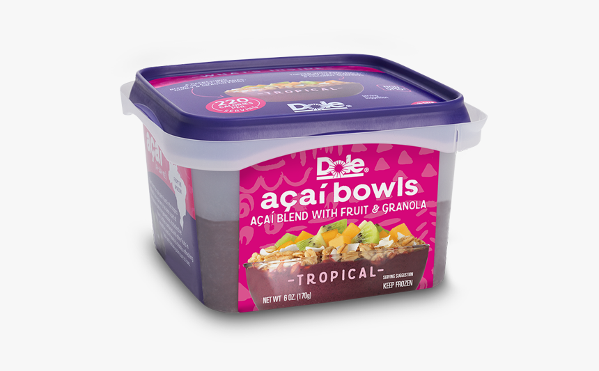 Dole Acai Bowl Tropical, HD Png Download