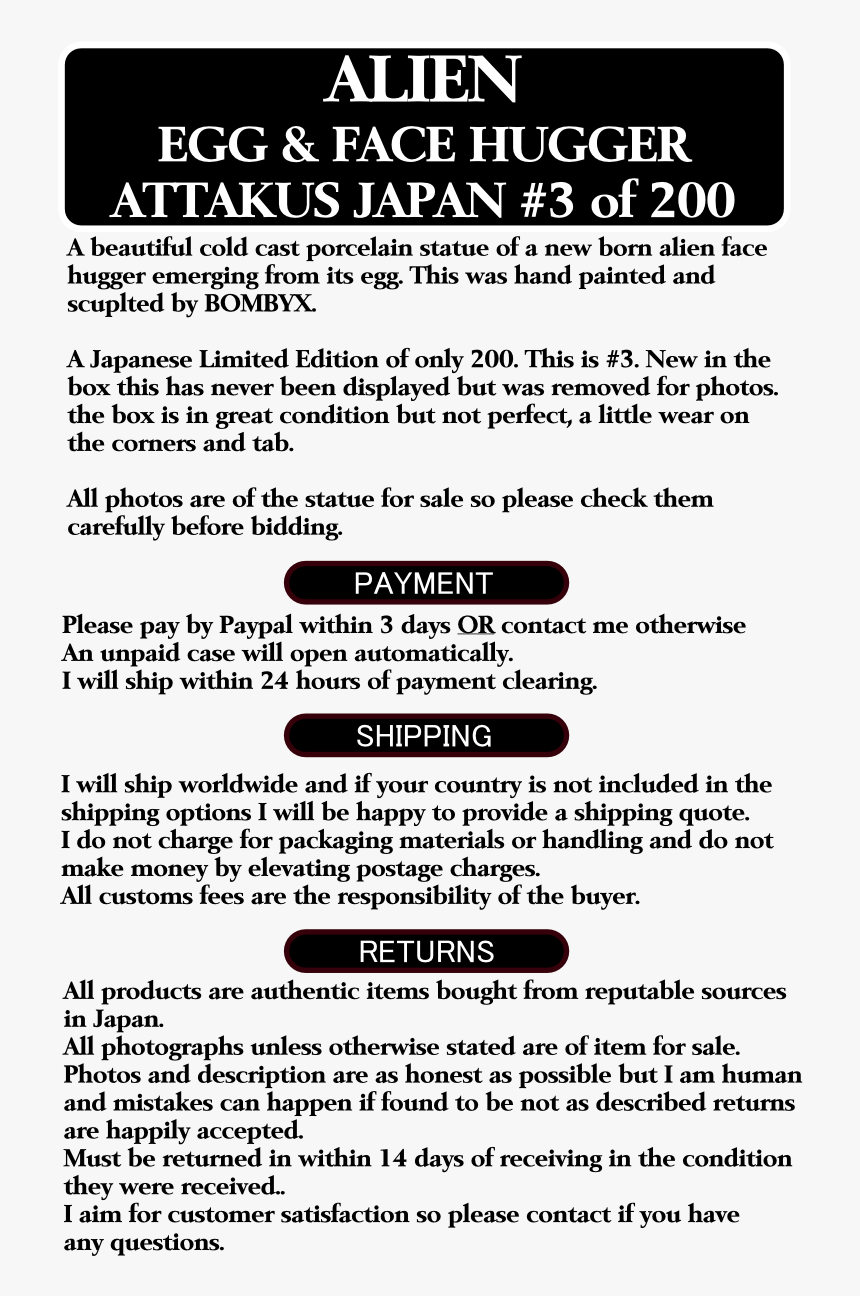 Attakus Egg Face Hugger - Parallel, HD Png Download
