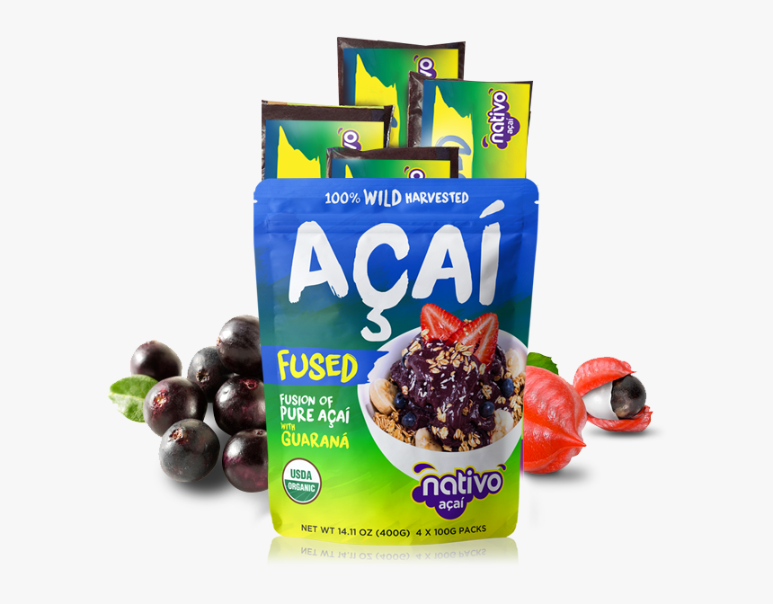 Buy Organic Acai Berry - Nativo Acai, HD Png Download