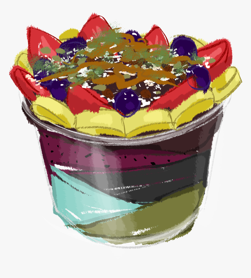 Acai Bowl - Cake, HD Png Download