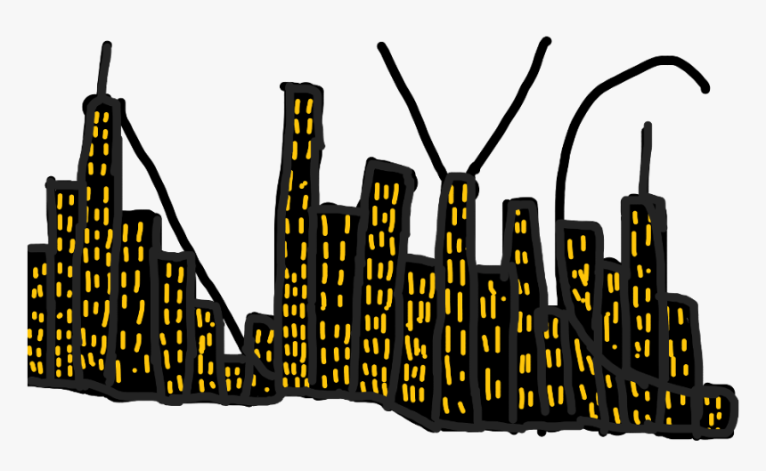 #nyc #newyorkcity #doodle #tumblr #sticker#freetoedit, HD Png Download