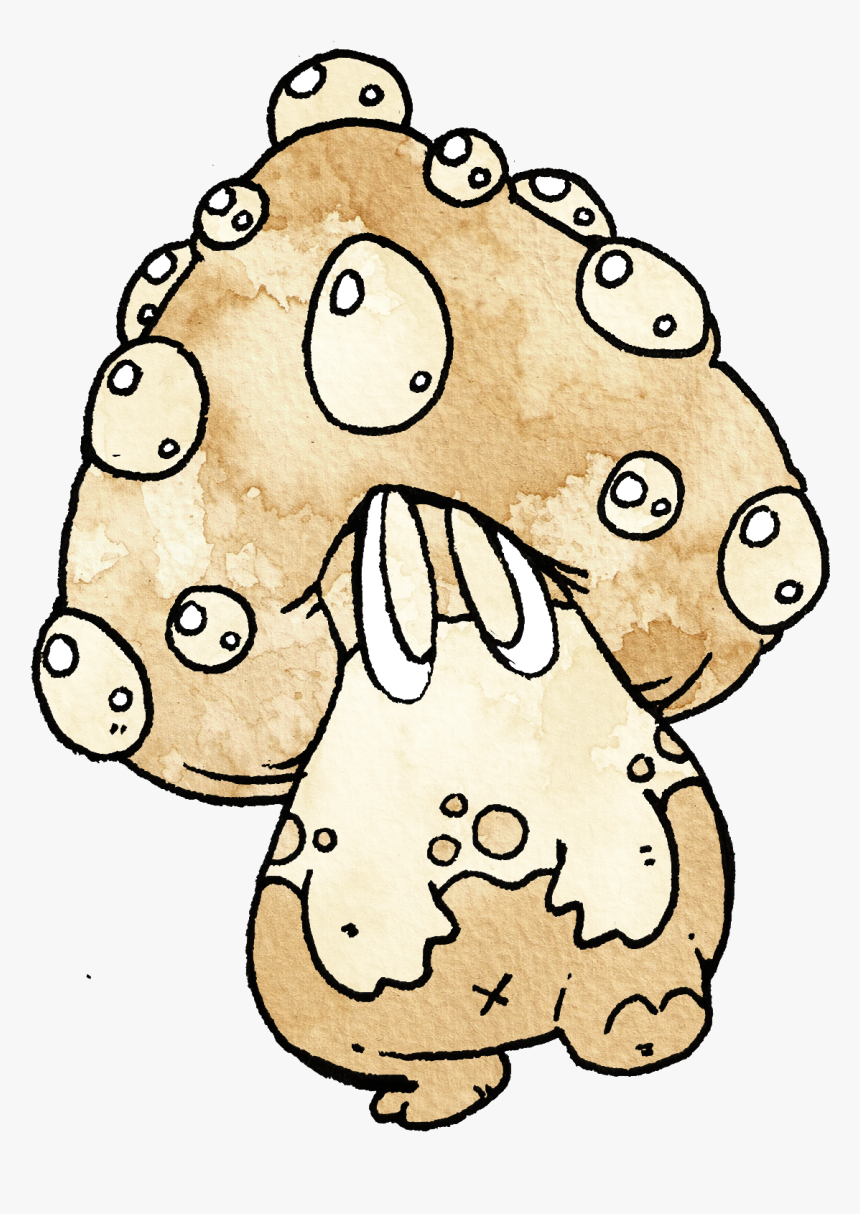 Clip Art Gnarly Doodles Inktober Day - Cartoon, HD Png Download