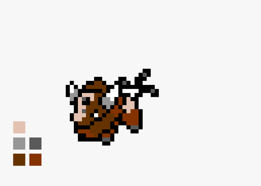 Tauros - Tauros Pixel Art Png, Transparent Png