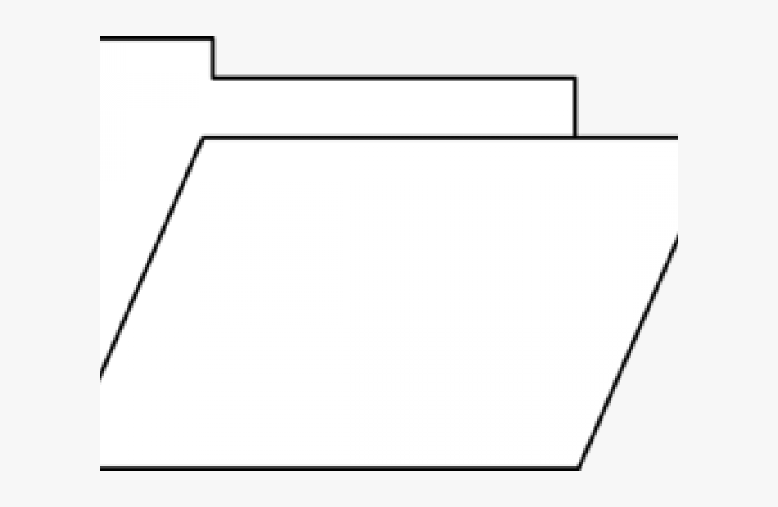Transparent Black Folder Png - Folder White Icon Png, Png Download