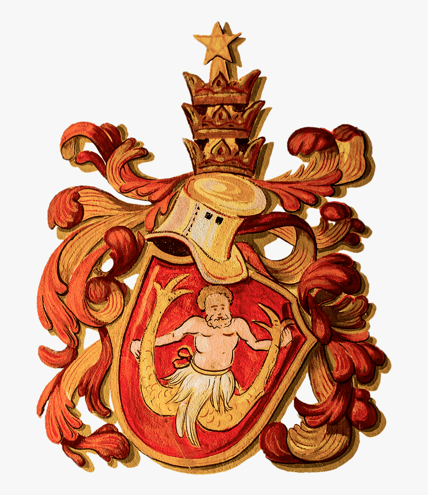 Coat Of Arms Zodiac Sign Aquarius - Aquarius Coat Of Arms, HD Png Download