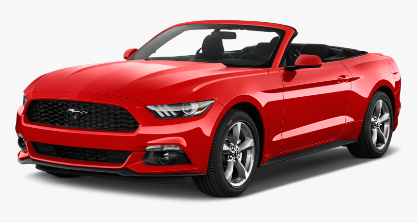 Ford Mustang Gt Convertible Red, HD Png Download