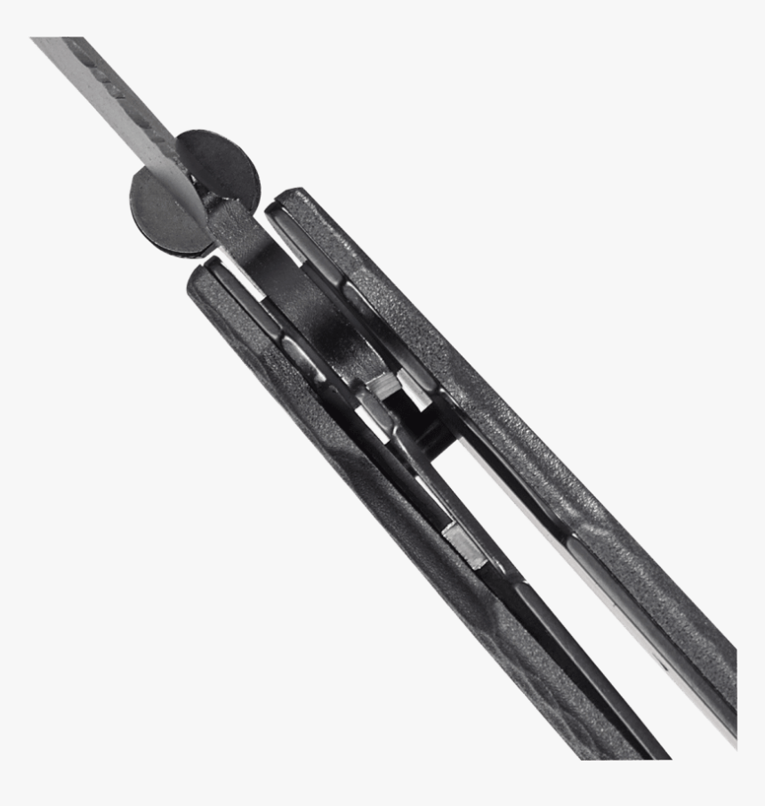 Aux™ Folder Black With Triple Point™ Serrations - Rifle, HD Png Download