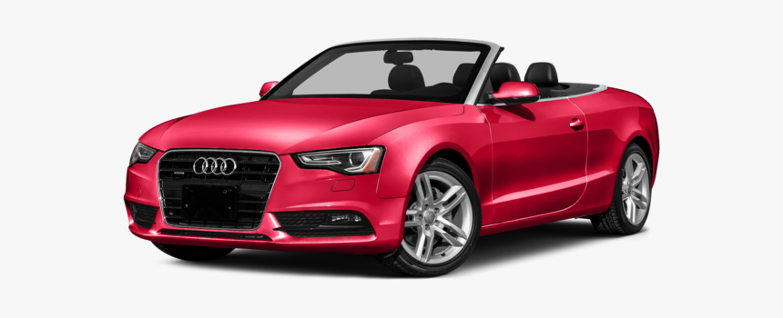 Red 2017 A5 Cabriolet - 2016 Bmw 328i Black, HD Png Download