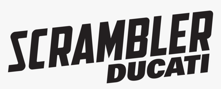 Scrambler Blk Logo - Scrambler Ducati Logo Png, Transparent Png